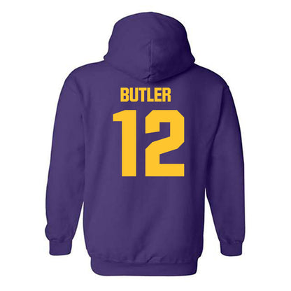 LSU - NCAA Football : Jimari Butler - Classic Shersey Hooded Sweatshirt-1