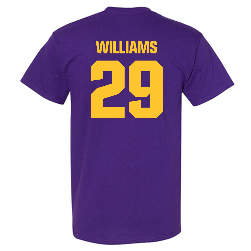 LSU - NCAA Baseball : Cooper Williams - Classic Shersey T-Shirt-1