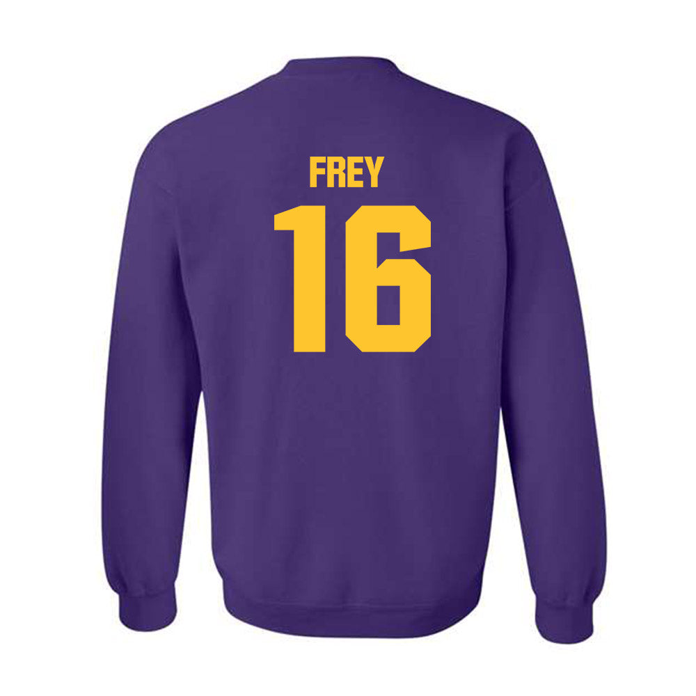 LSU - NCAA Baseball : Ethan Frey - Classic Shersey Crewneck Sweatshirt-1