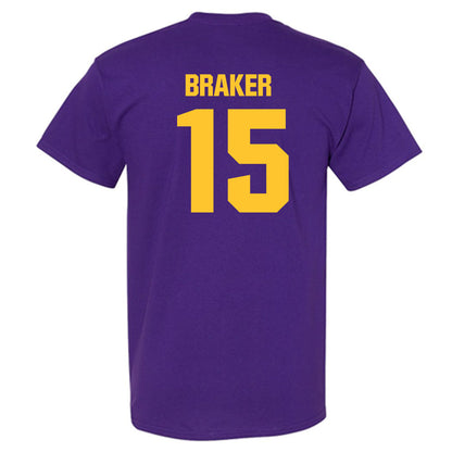LSU - NCAA Football : Jaiden Braker - Classic Shersey T-Shirt-1