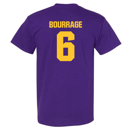LSU - NCAA Women's Basketball : Divine Bourrage - Classic Shersey T-Shirt-1