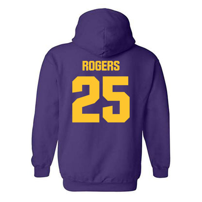 LSU - NCAA Women's Soccer : Senai Rogers - Classic Shersey Hooded Sweatshirt-1