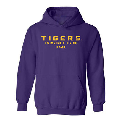 LSU - NCAA Women's Swimming & Diving : Nicole Santuliana - Classic Shersey Hooded Sweatshirt-0