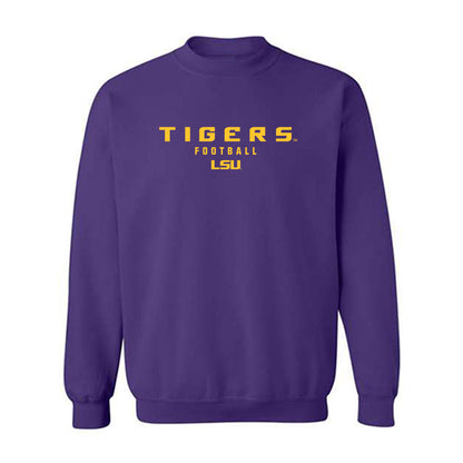 LSU - NCAA Football : PJ Woodland - Classic Shersey Crewneck Sweatshirt