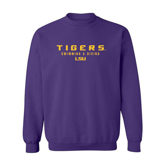 LSU - NCAA Women's Swimming & Diving : Malou Douillard - Classic Shersey Crewneck Sweatshirt-0