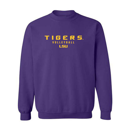 LSU - NCAA Women's Volleyball : Lauren Brooker - Classic Shersey Crewneck Sweatshirt-0