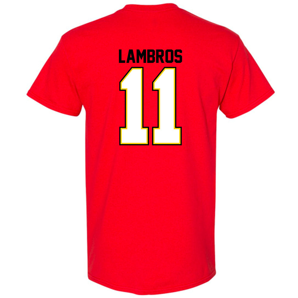 Maryland - NCAA Baseball : Elijah Lambros - Classic Shersey T-Shirt-1