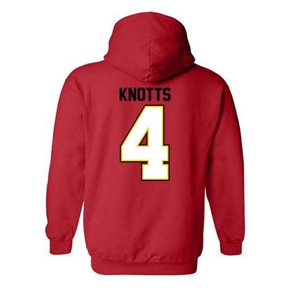 Maryland - NCAA Football : Shaleak Knotts - Classic Shersey Hooded Sweatshirt