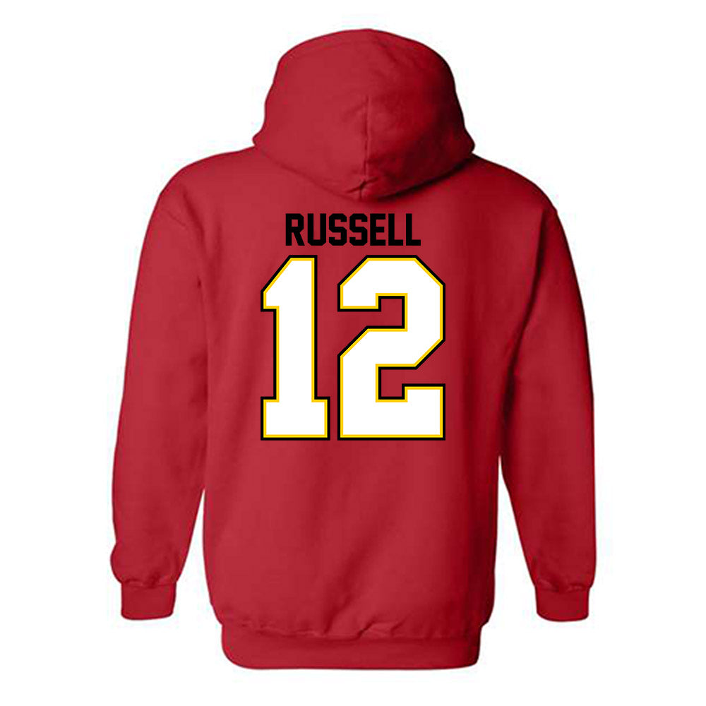 Maryland - NCAA Baseball : Devin Russell - Classic Shersey Hooded Sweatshirt-1