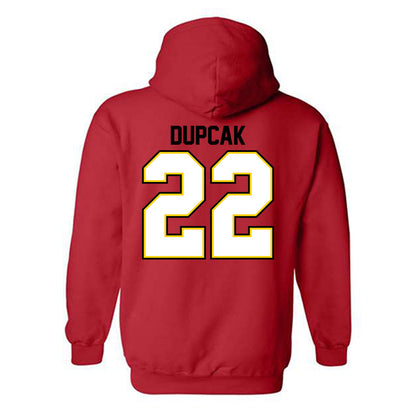 Maryland - NCAA Women's Lacrosse : Lexi Dupcak - Classic Shersey Hooded Sweatshirt-1