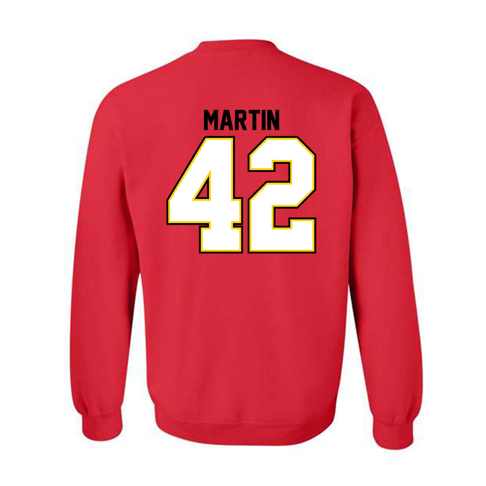 Maryland - NCAA Baseball : Brayden Martin - Classic Shersey Crewneck Sweatshirt-1