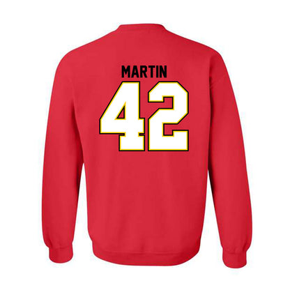 Maryland - NCAA Baseball : Brayden Martin - Classic Shersey Crewneck Sweatshirt-1