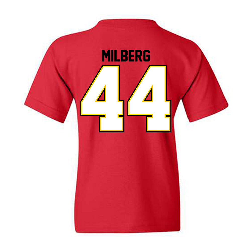 Maryland - NCAA Baseball : Devin Milberg - Classic Shersey Youth T-Shirt-1