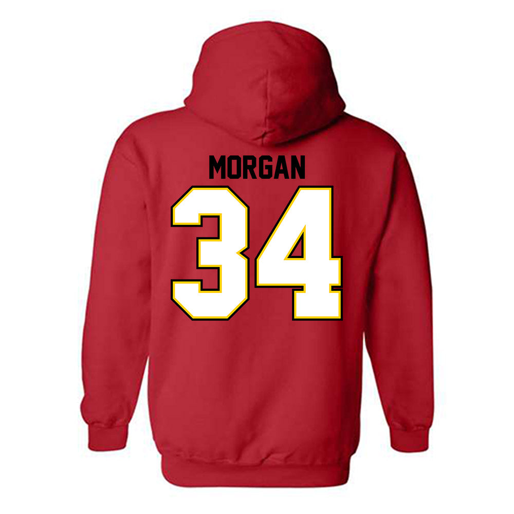 Maryland - NCAA Baseball : Jake Morgan - Classic Shersey Hooded Sweatshirt-1