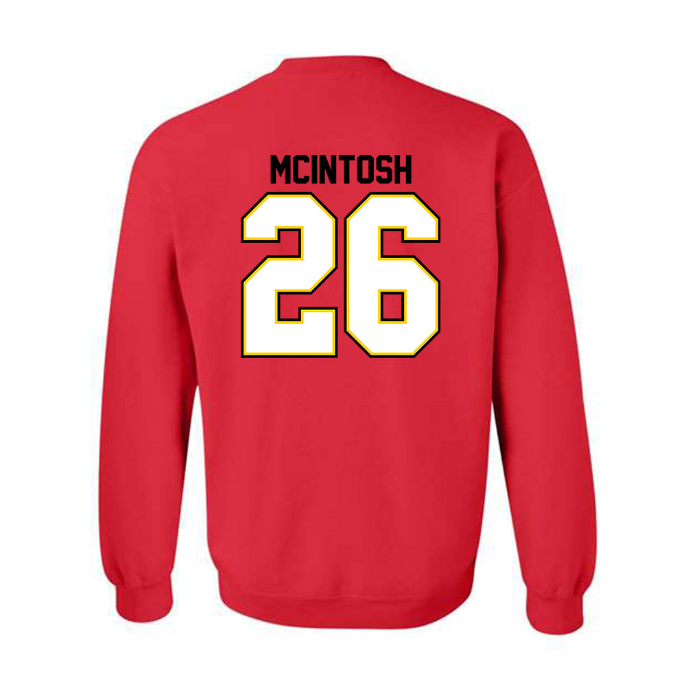 Maryland - NCAA Football : Shamar McIntosh - Crewneck Sweatshirt