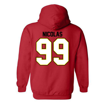 Maryland - NCAA Football : Dimitry Nicolas - Hooded Sweatshirt