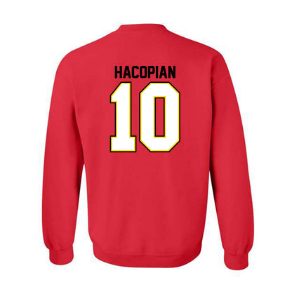 Maryland - NCAA Baseball : Chris Hacopian - Classic Shersey Crewneck Sweatshirt-1