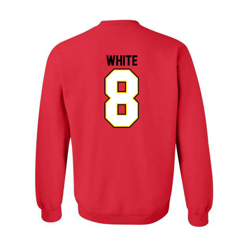 Maryland - NCAA Football : Mekhai White - Crewneck Sweatshirt