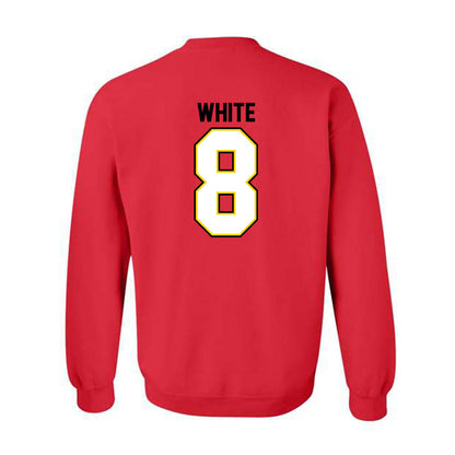 Maryland - NCAA Football : Mekhai White - Crewneck Sweatshirt