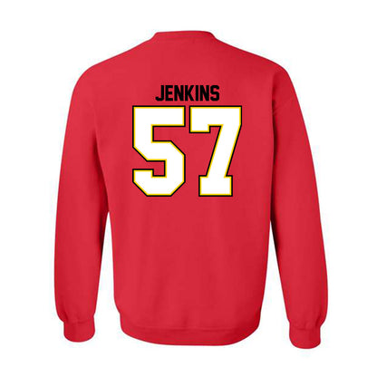 Maryland - NCAA Football : Bryce Jenkins - Classic Shersey Crewneck Sweatshirt-1