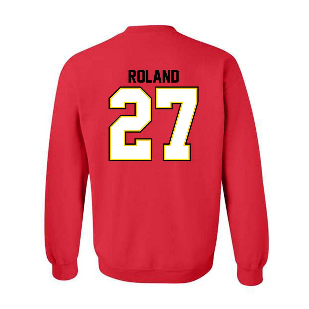 Maryland - NCAA Football : Lakhi Roland - Crewneck Sweatshirt