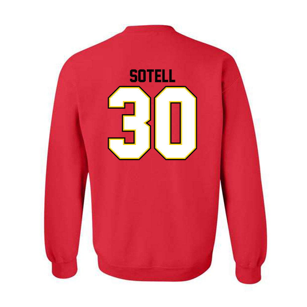 Maryland - NCAA Men's Basketball : Lukas Sotell - Classic Shersey Crewneck Sweatshirt-1