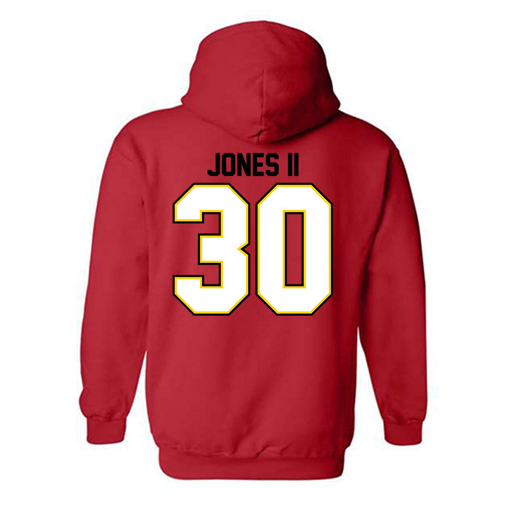 Maryland - NCAA Baseball : Paul Jones II - Classic Shersey Hooded Sweatshirt-1