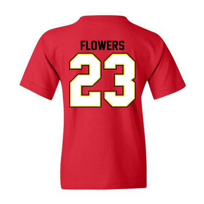 Maryland - NCAA Football : Keyshawn Flowers - Youth T-Shirt