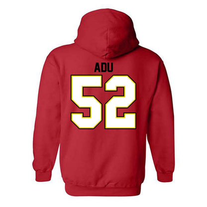 Maryland - NCAA Football : Samuel Adu - Classic Shersey Hooded Sweatshirt