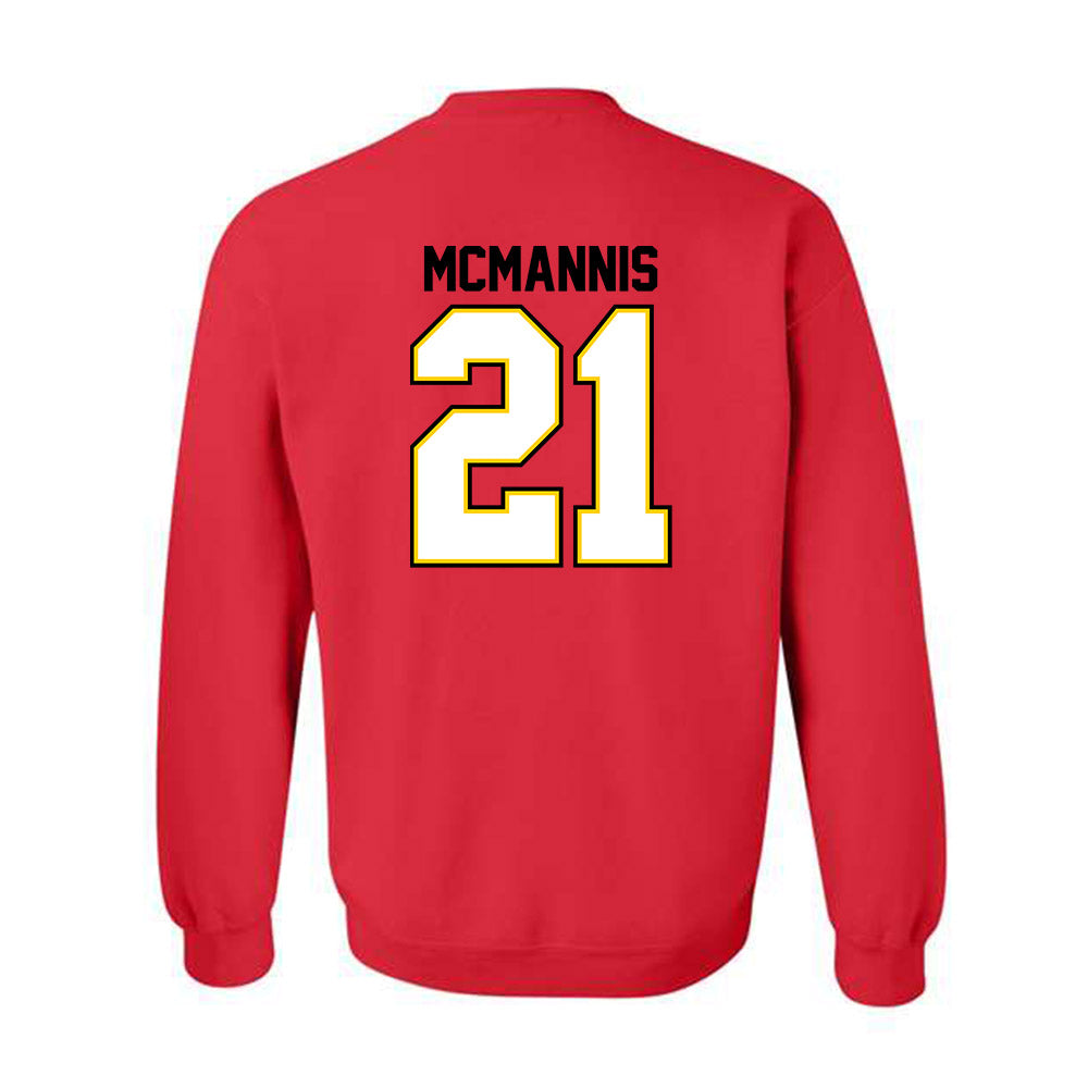 Maryland - NCAA Baseball : Joey McMannis - Classic Shersey Crewneck Sweatshirt-1