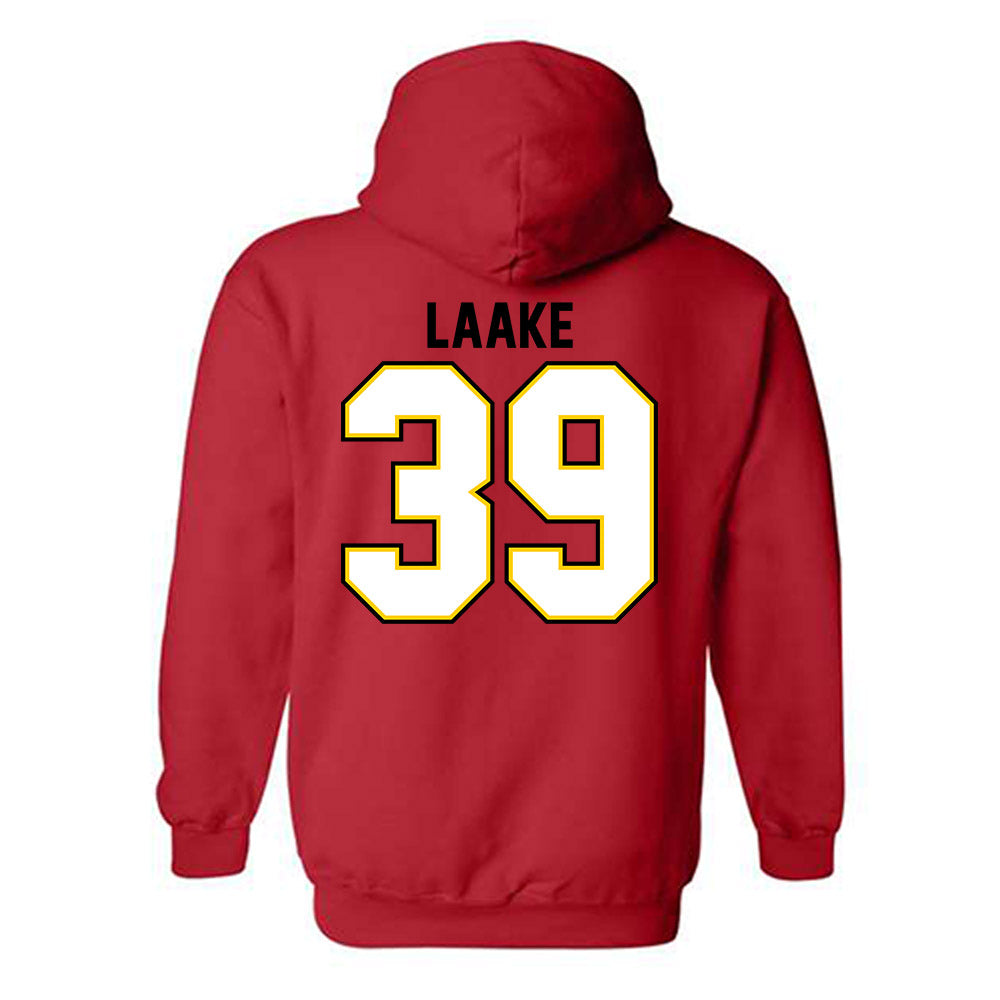 Maryland - NCAA Men's Lacrosse : Peter Laake - Classic Shersey Hooded Sweatshirt-1