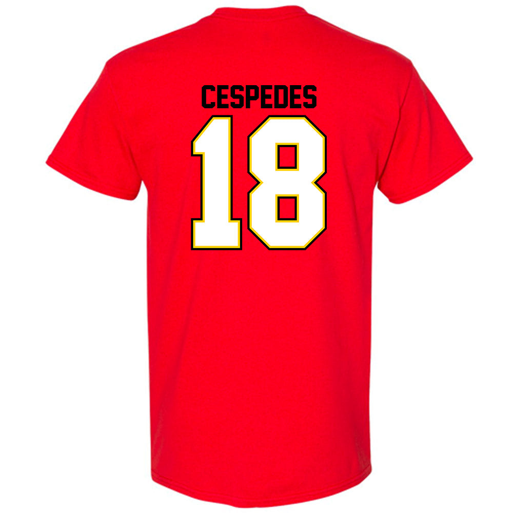 Maryland - NCAA Baseball : Cristofer Cespedes - Classic Shersey T-Shirt-1