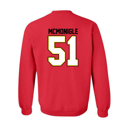 Maryland - NCAA Football : Michael McMonigle - Classic Shersey Crewneck Sweatshirt-1