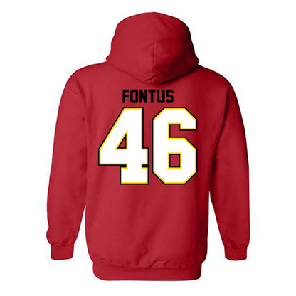 Maryland - NCAA Football : Dillan Fontus - Classic Shersey Hooded Sweatshirt