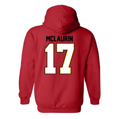 Maryland - NCAA Football : Josiah Mclaurin - Hooded Sweatshirt