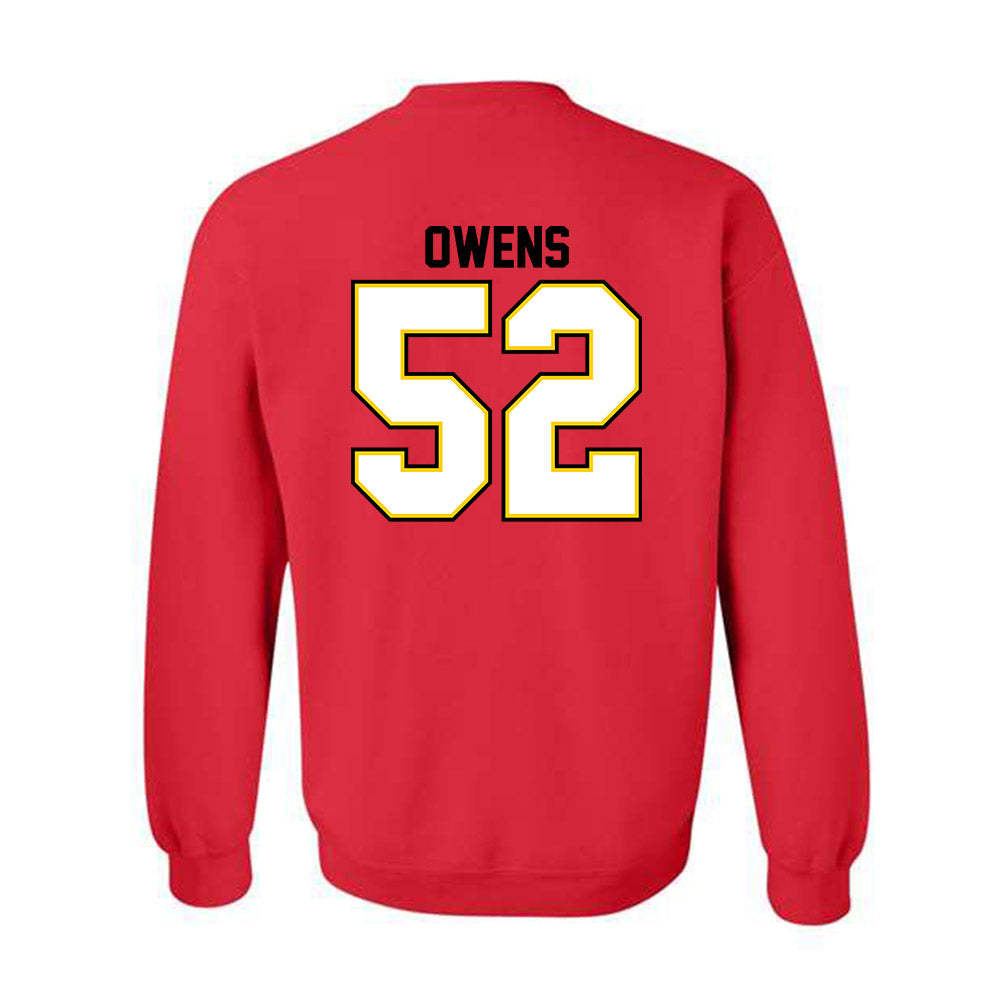 Maryland - NCAA Men's Lacrosse : Trevor Owens - Classic Shersey Crewneck Sweatshirt-1