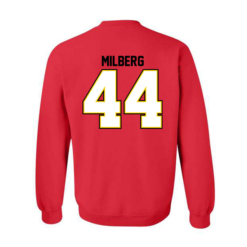 Maryland - NCAA Baseball : Devin Milberg - Classic Shersey Crewneck Sweatshirt-1