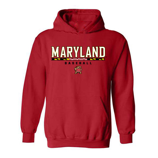 Maryland - NCAA Baseball : Ryan Van Buren - Classic Shersey Hooded Sweatshirt-0