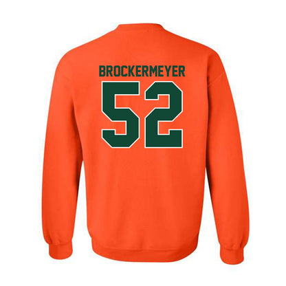 Miami - NCAA Football : James Brockermeyer - Classic Shersey Crewneck Sweatshirt-1
