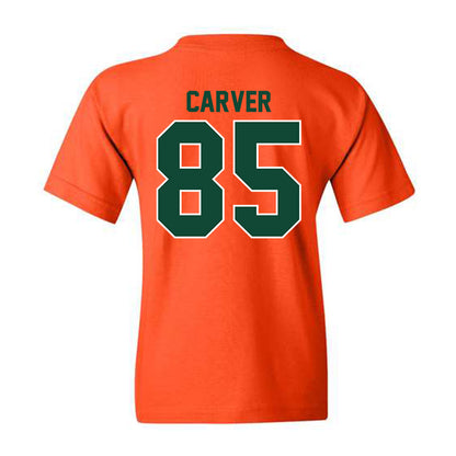 Miami - NCAA Football : Jackson Carver - Classic Shersey Youth T-Shirt