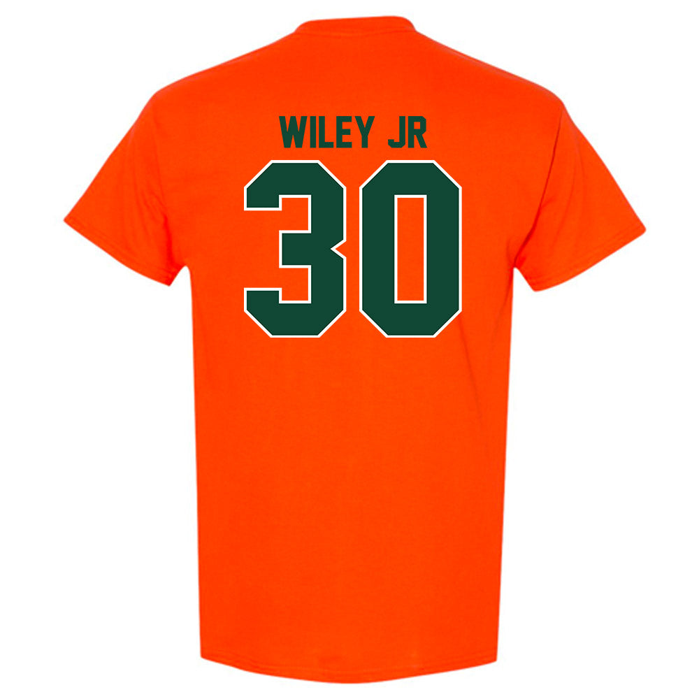 Miami - NCAA Football : Kellen Wiley Jr - Classic Shersey T-Shirt-1