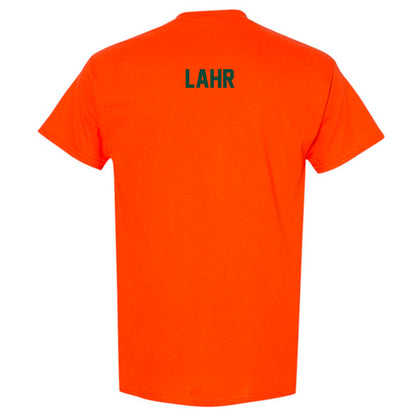 Miami - NCAA Women's Swimming & Diving : Carly Lahr - Classic Shersey T-Shirt-1