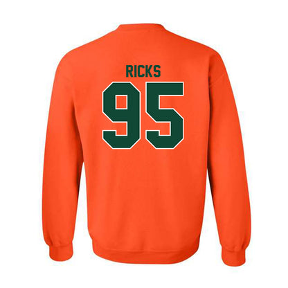 Miami - NCAA Football : Cooper Ricks - Classic Shersey Crewneck Sweatshirt