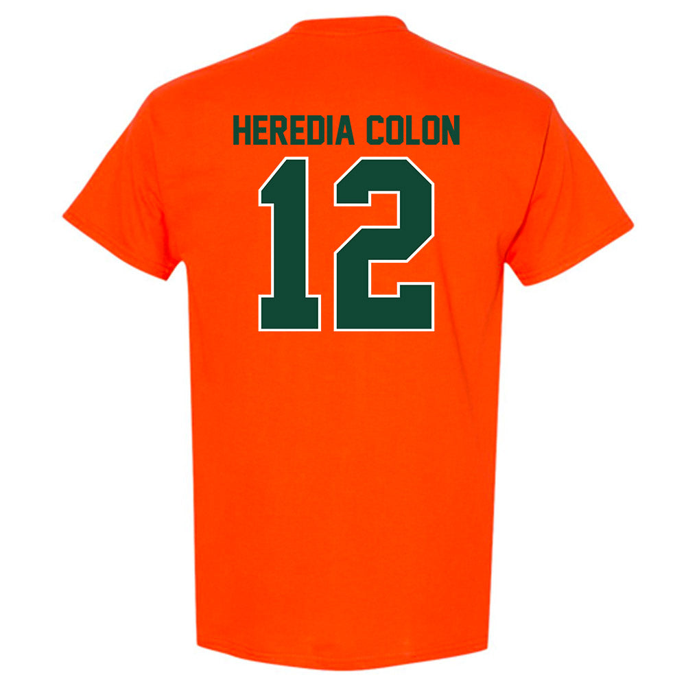 Miami - NCAA Women's Volleyball : Flormarie Heredia Colon - Classic Shersey T-Shirt-1