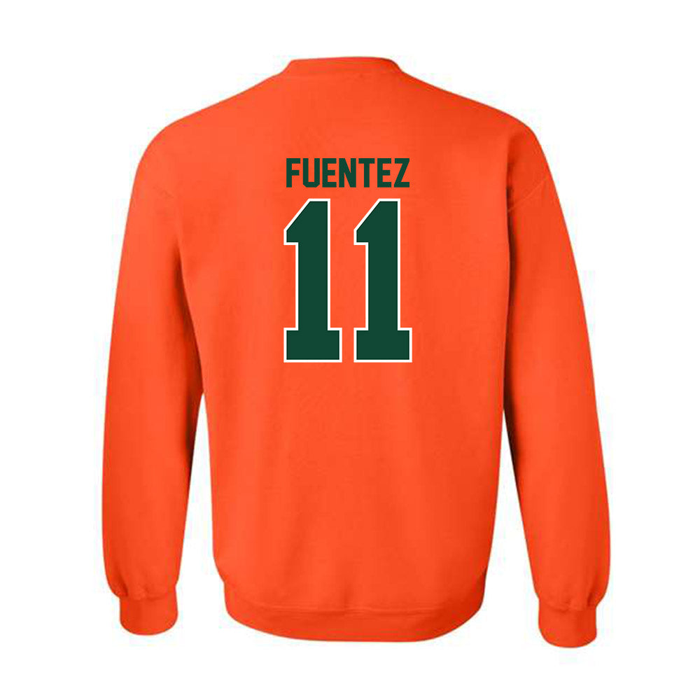 Miami - NCAA Women's Volleyball : Blair Fuentez - Classic Shersey Crewneck Sweatshirt