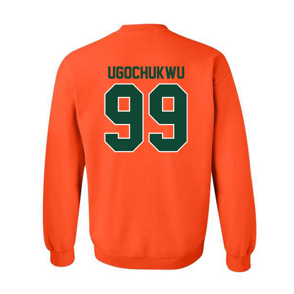 Miami - NCAA Men's Basketball : Divine-Collins Ugochukwu - Classic Shersey Crewneck Sweatshirt