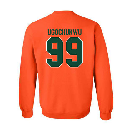 Miami - NCAA Men's Basketball : Divine-Collins Ugochukwu - Classic Shersey Crewneck Sweatshirt