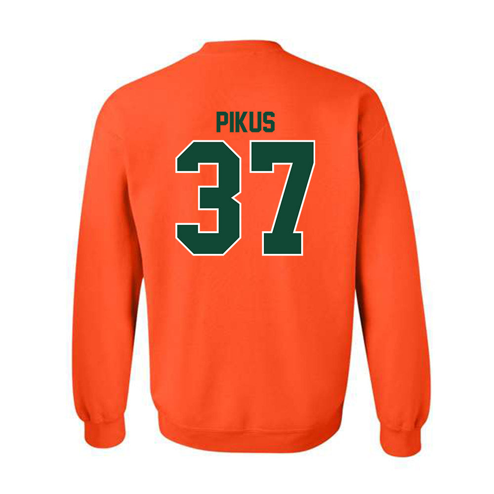 Miami - NCAA Football : Henry Pikus - Classic Shersey Crewneck Sweatshirt-1
