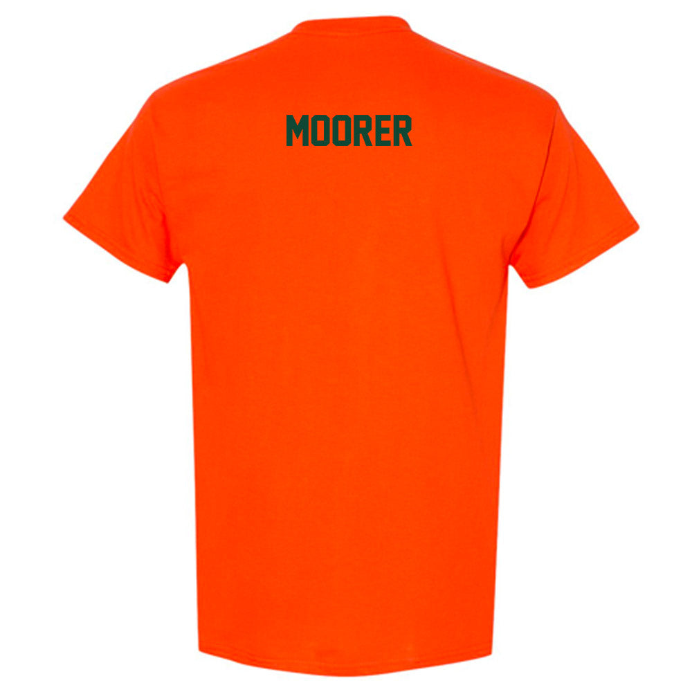 Miami - NCAA Women's Track & Field : Janay Moorer - Classic Shersey T-Shirt-1