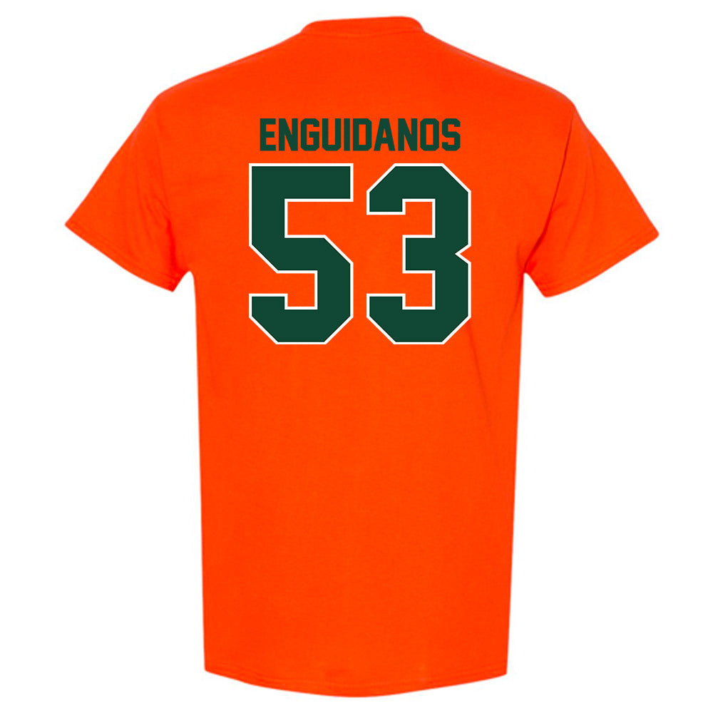 Miami - NCAA Football : Joey Enguidanos - Classic Shersey T-Shirt